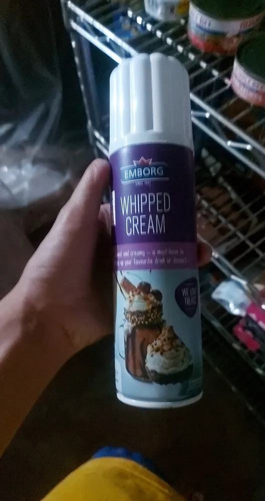 EMBORG - Whipped Cream Spray