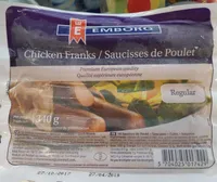 Saucisses de poulet