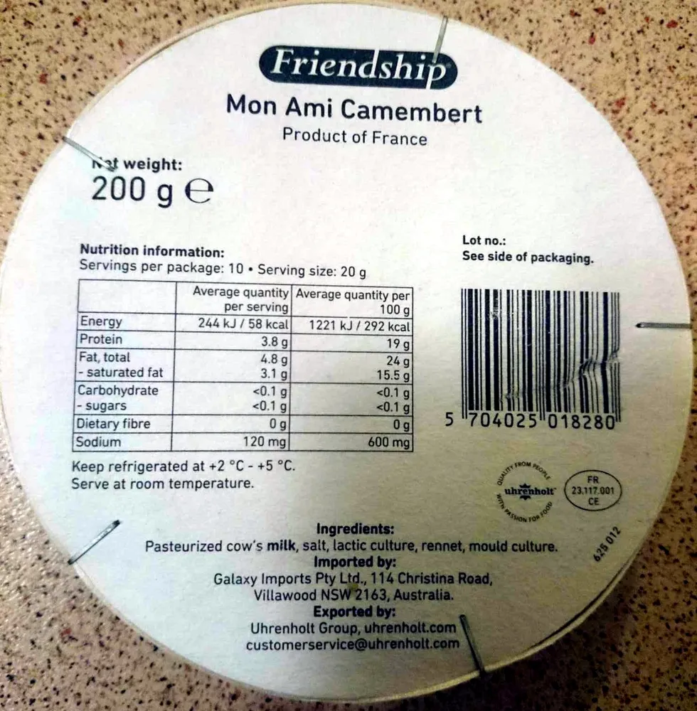 Mon Ami Camembert