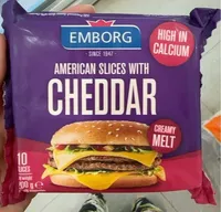 American Mild and creamy slices with Cheddar