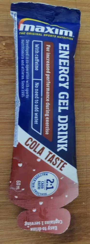 Maxim Energy Gel Drink