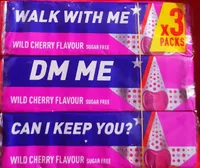 Kaugummi Wild Cherry Flavour