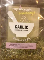 Garlic herbal and pepper