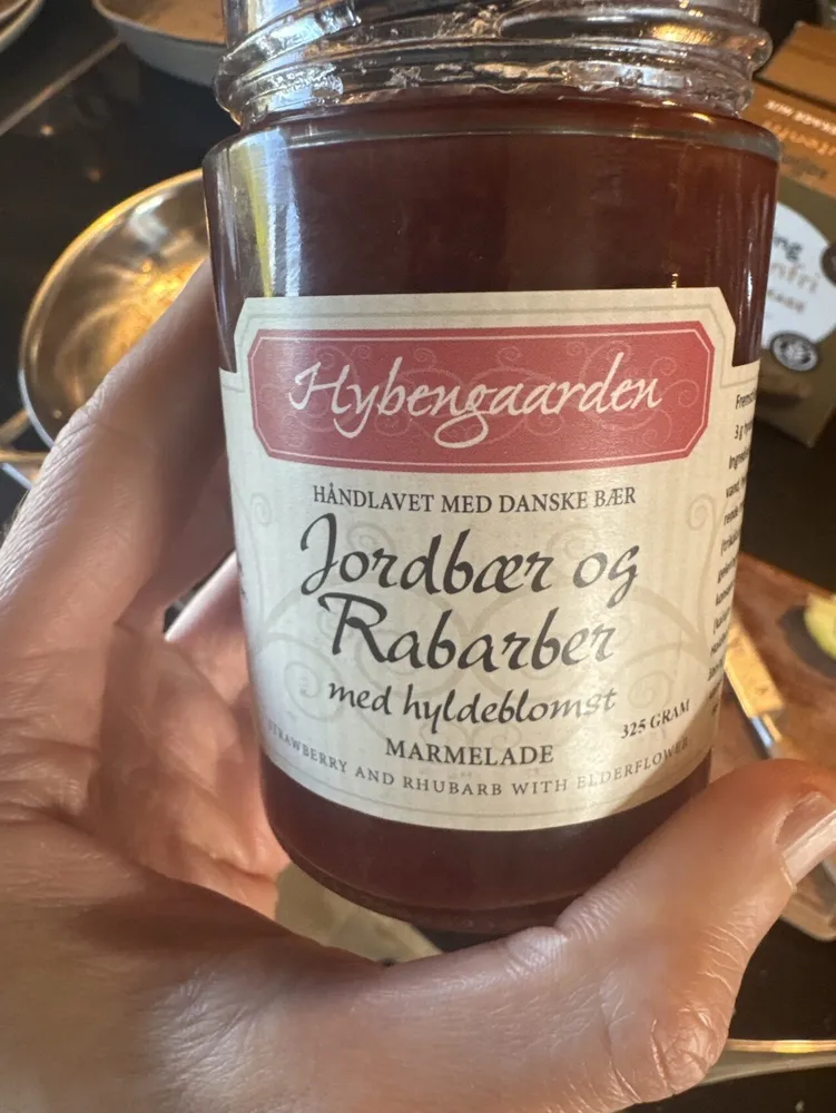 Jordbær Og Rabarber Marmelade
