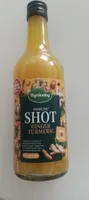 Immune shot ginger turmeric