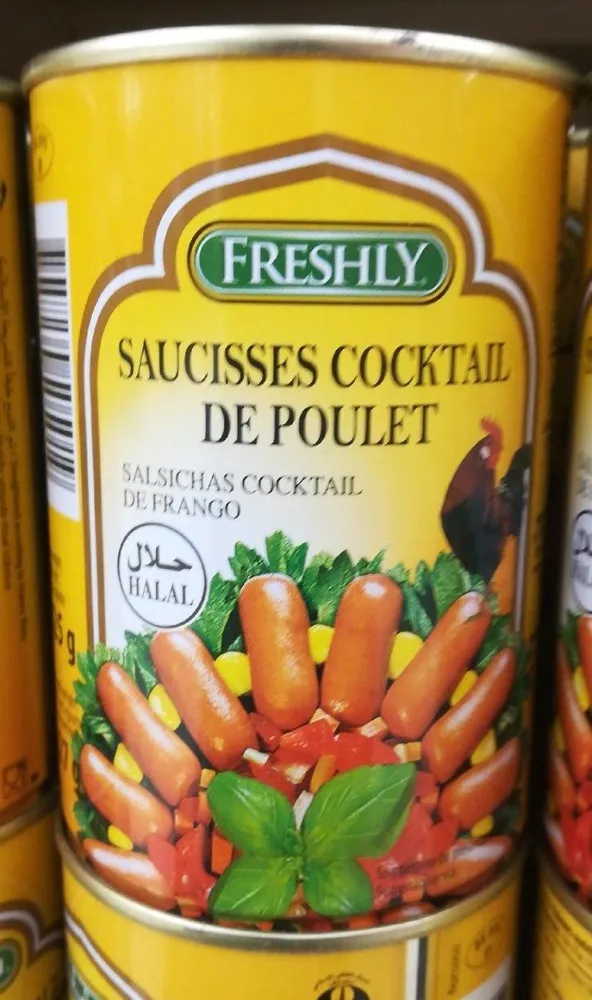 Saucisses cocktail de poulet