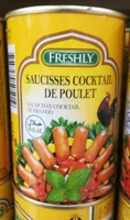 Saucisses cocktail de poulet