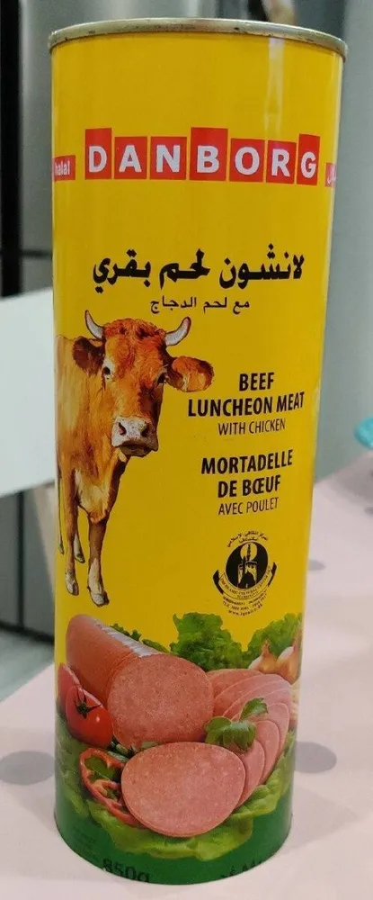 Mortadelle de boeuf avec poulet