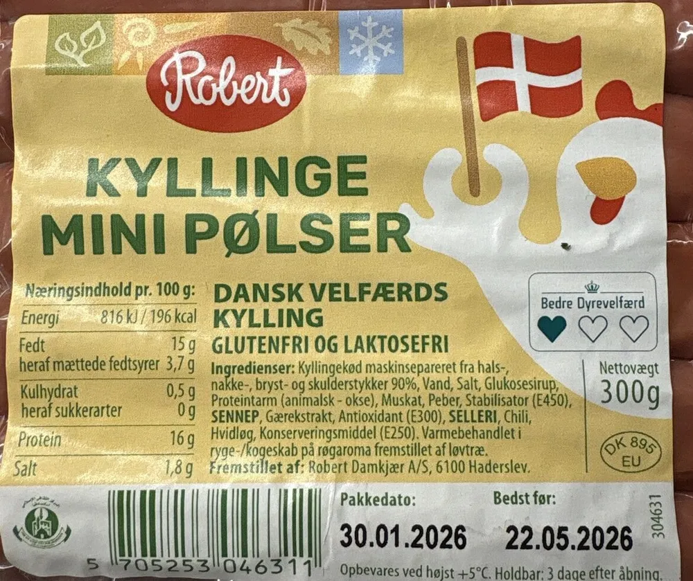 Kyllinge Mini Pølser