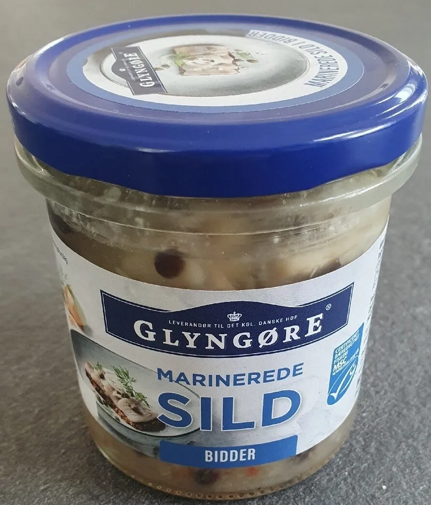 Marinerede Sild I Bidder