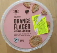 Havresmåkager med23% kakaovertræk og orangesmag