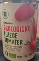Økologiske flåede tomater