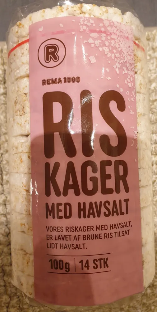 Riskager med havsalt