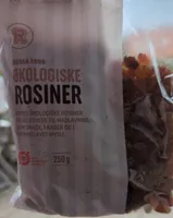 Økologiske rosiner