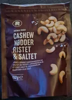 Cashew nødder ristet & saltet