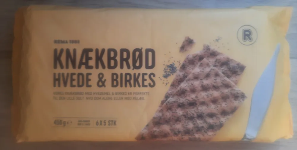 Knækbrød hvede & birkes