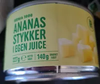 Ananas i stykker