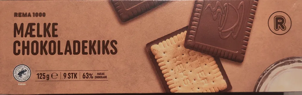 Mælke chokoladekiks