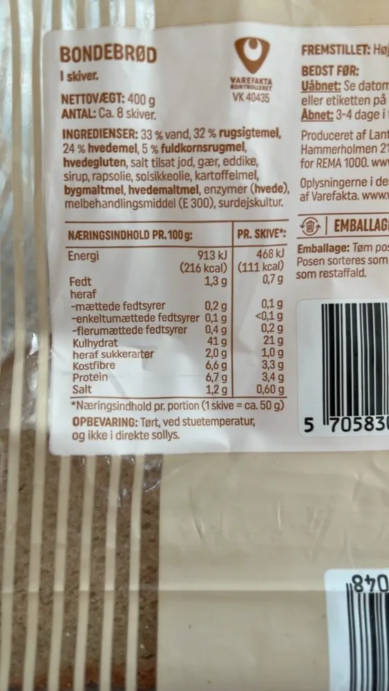Bonde Brød