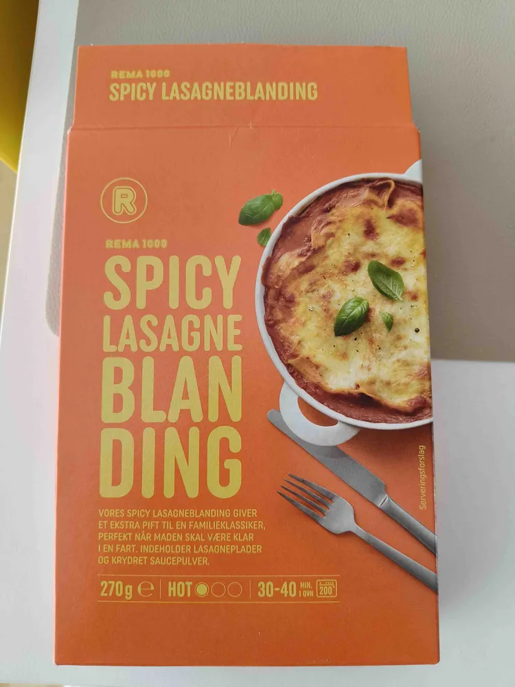 Stærk Lasagneblanding