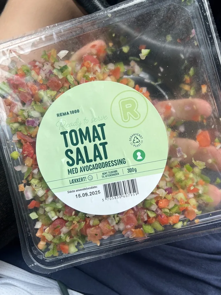 Tomatsalat Med 13% Avocadodressing