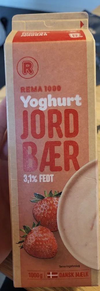 Yoghurt Jordbær
