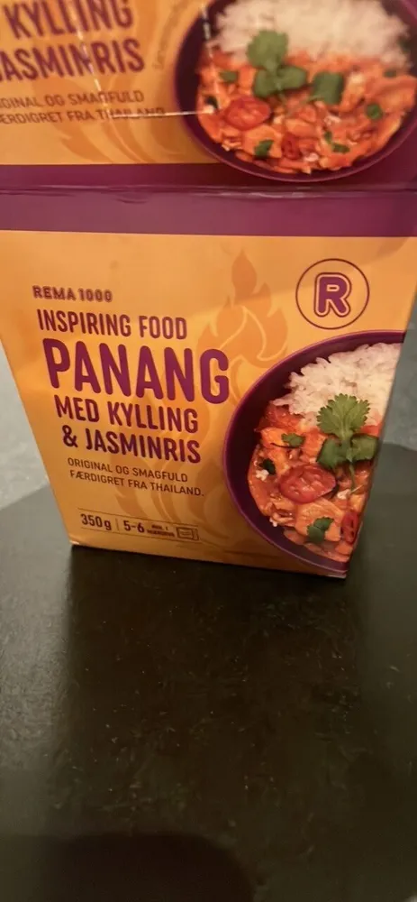 Panang Med Kylling Og Jasminris