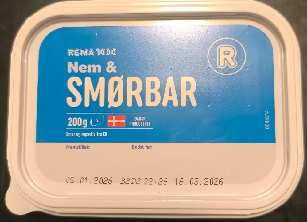 Nem & Smørbar