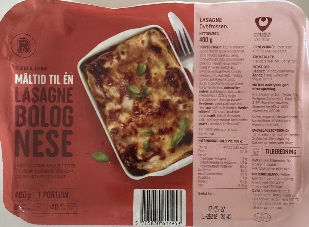 Lasagne Boligbeskatningen