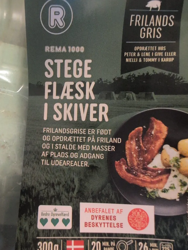 Stegt Flæsk I Skiver