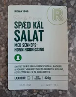 Spidskålssalat Med Dressing
