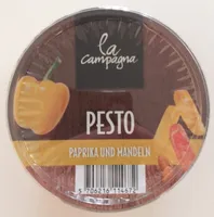 Pesto Paprika und Mandeln