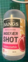Økologisk ingefær shot