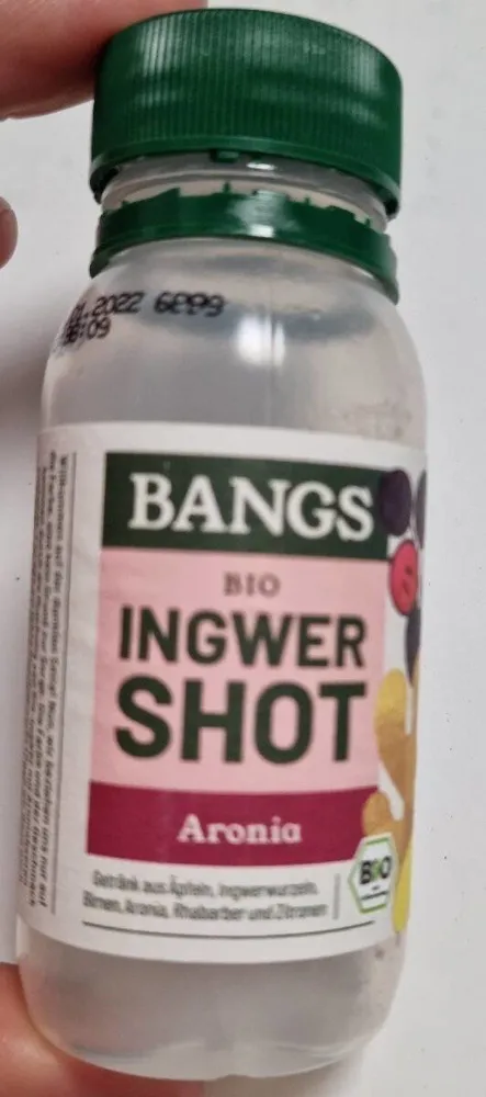 Ingwer shot Aronia