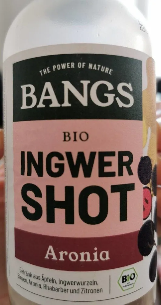 Bio Ingwer Shot Aronia