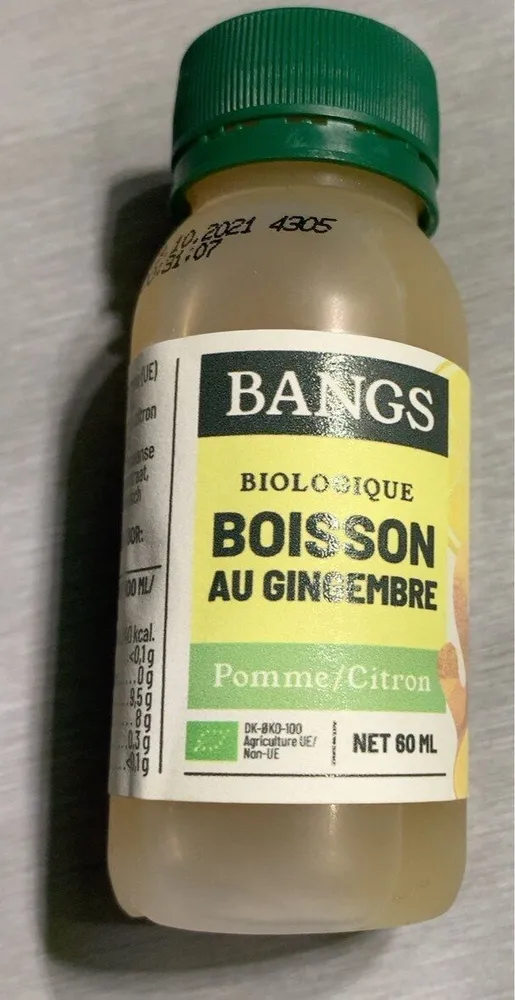 Boisson au gingembre