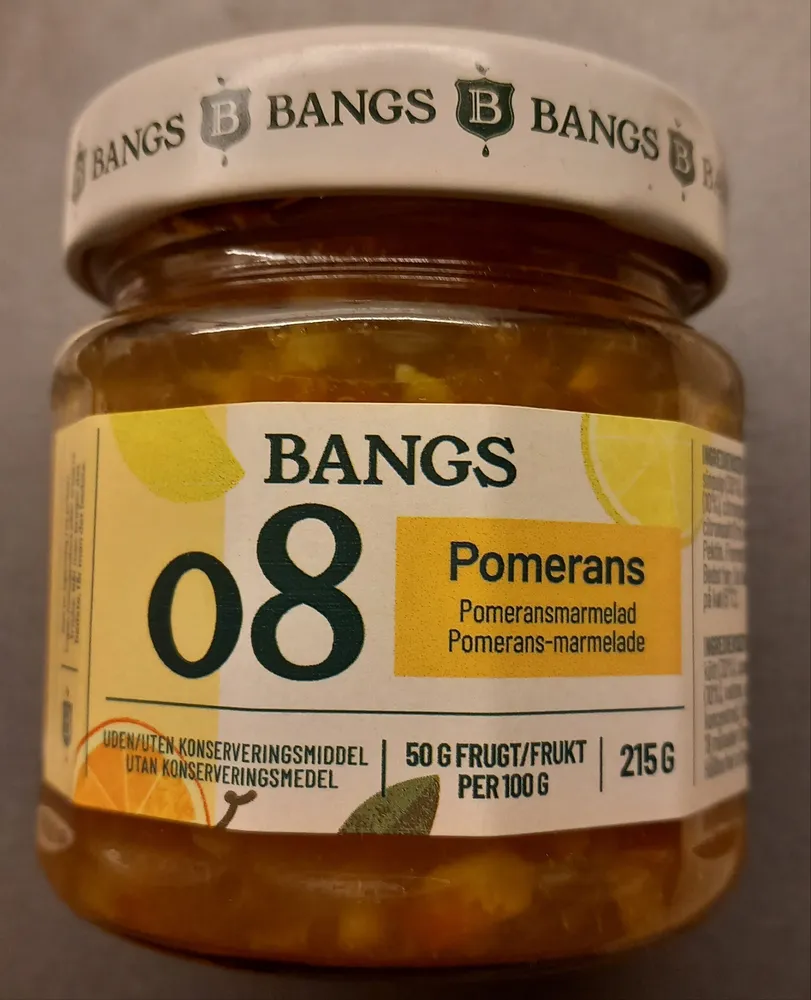 Pomerans-marmelade