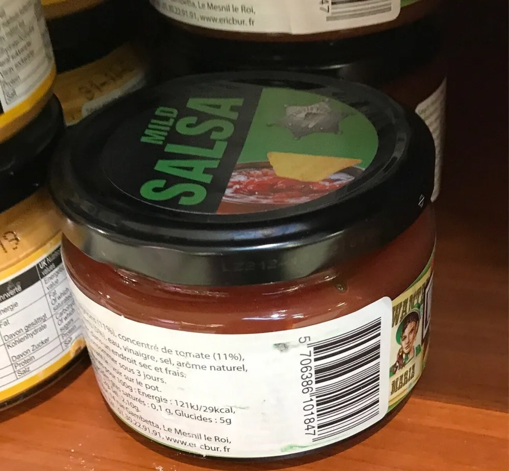 Sauce salsa douce