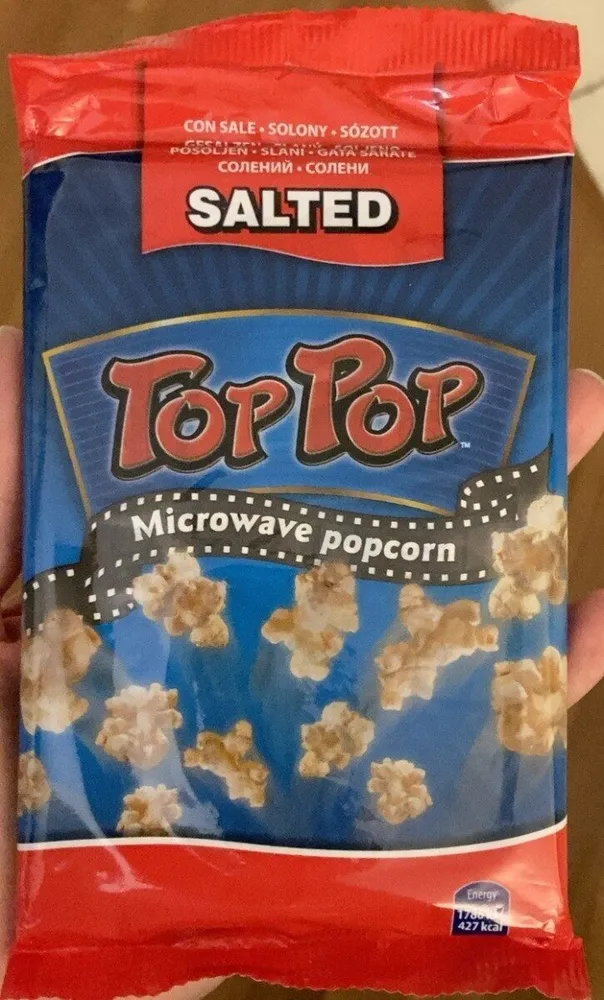 Top Pop Microwave popcorn salati