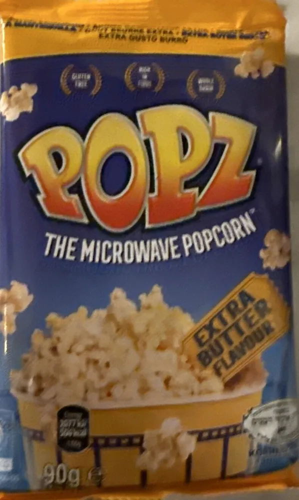 Popz extra butter flavour