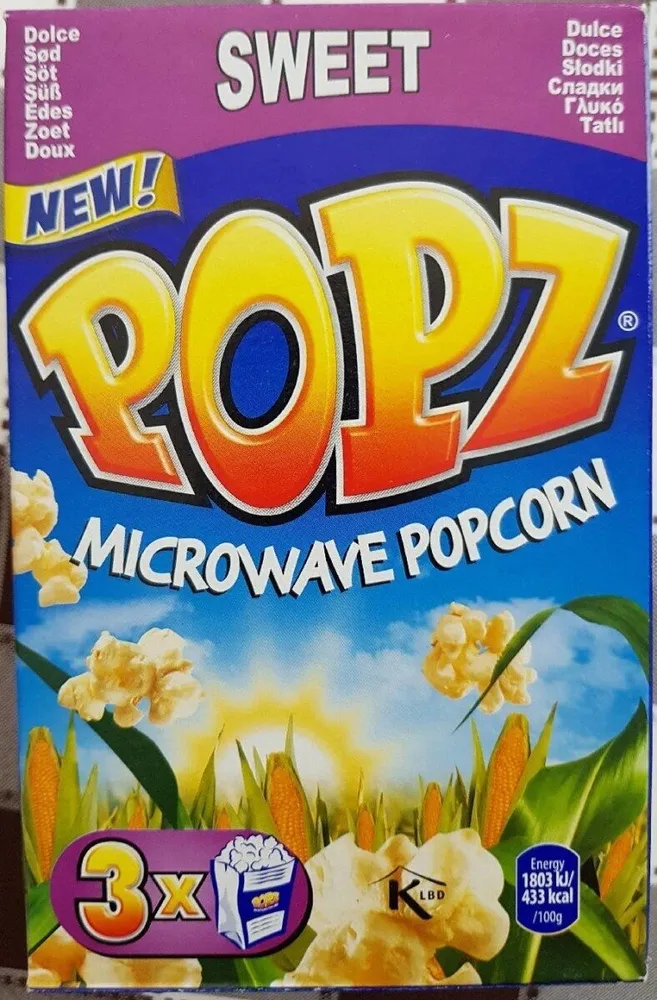 Sweet Microwwave Popcorn