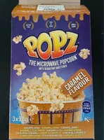 The Microwave popcorn Caramel Flavour