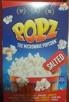 Microwave popcorn salati