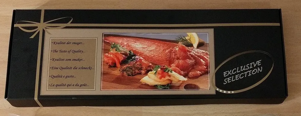 Räucherlachs in Scheiben