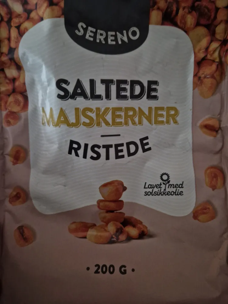 Saltede Majskerner