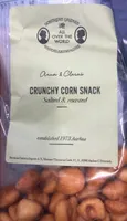 Crunchy corn snack