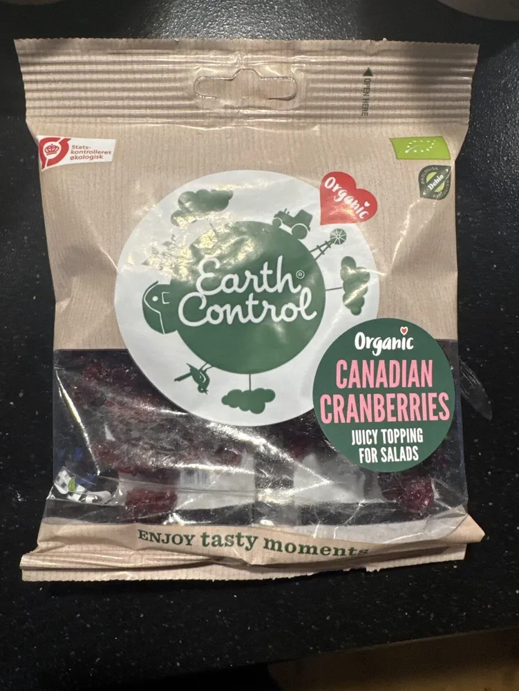Organic Canadian Dried Cranberries
