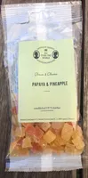 Papaye et ananas séchés