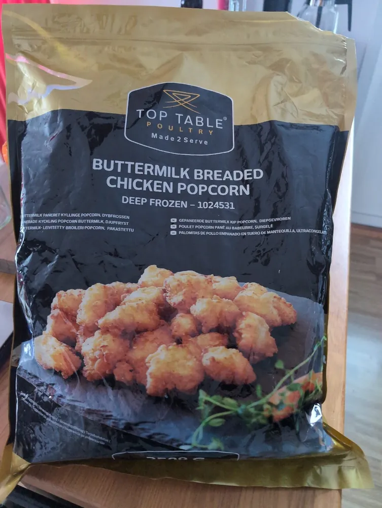 Buttermilk Breaded Chicken Popcorn