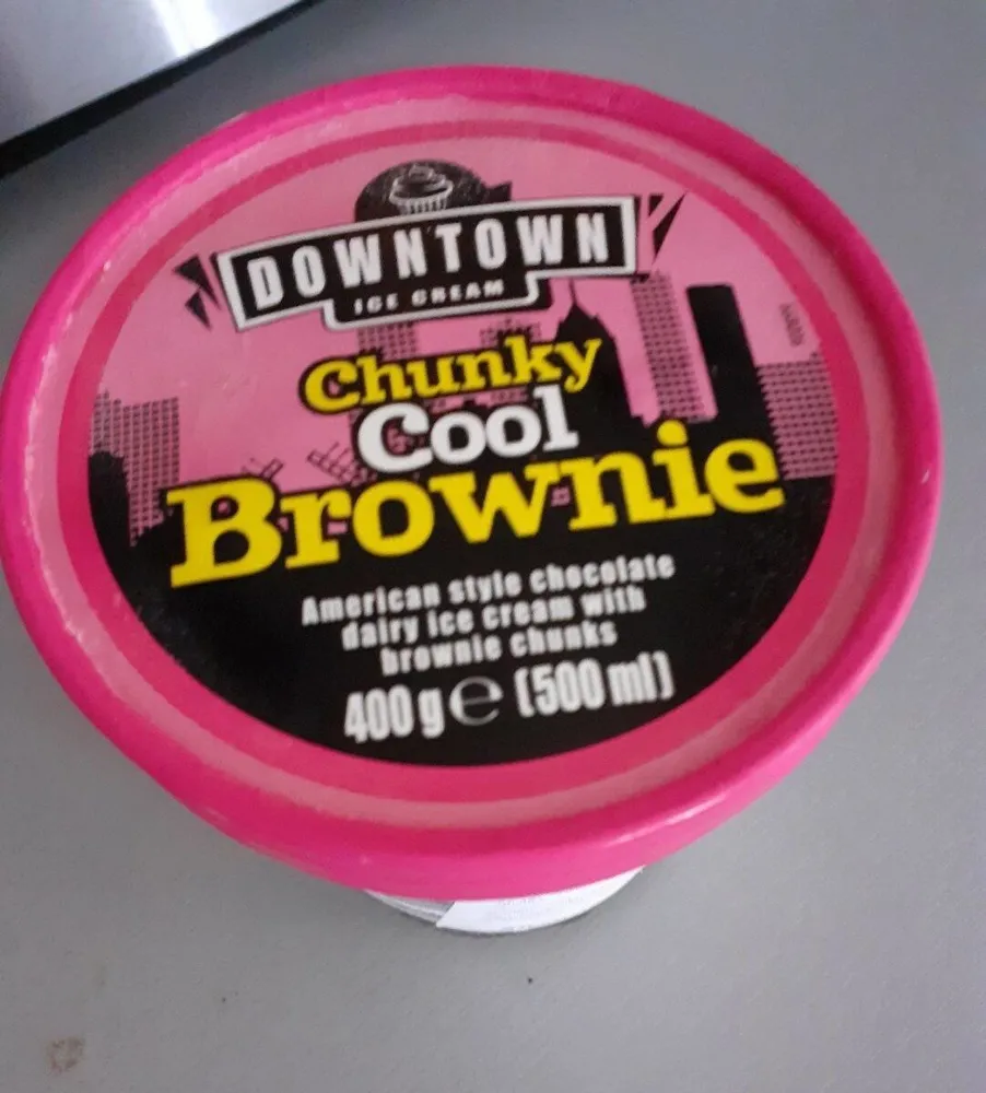 Chunky cool brownie